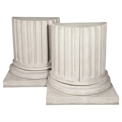 Lot 200 - Pair of Continental Neoclassical Style Painted...