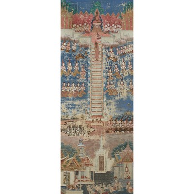 Lot 490 - Thai School Early 20th century The descent of...