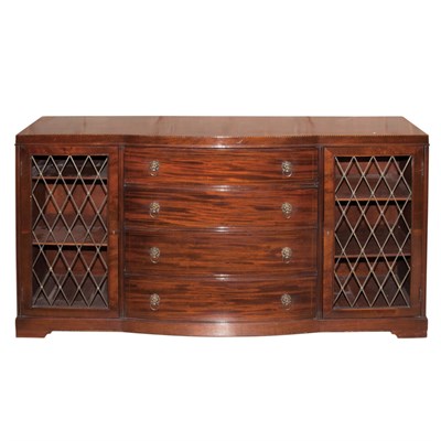 Lot 222 - Regency Style Secretary Desk/Credenza Height...