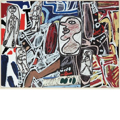 Lot 56 - Jean Dubuffet FAITS MEMORABLES II (W. 1261)...