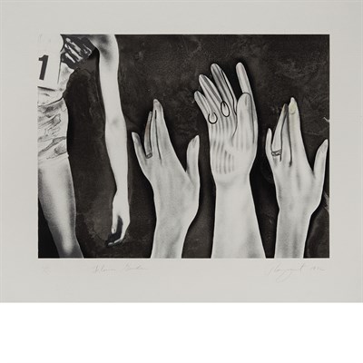 Lot 174 - James Rosenquist PUSH BUTTONS; FLOWER GARDEN...