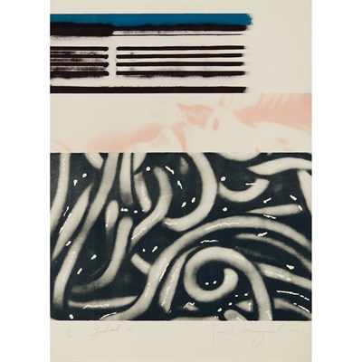 Lot 172 - James Rosenquist (b. 1933) FOREHEAD II (GLENN...