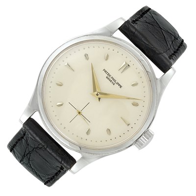 Lot 76 - Gentleman's Stainless Steel 'Calatrava' Wristwatch, Patek Philippe, Ref. 2509