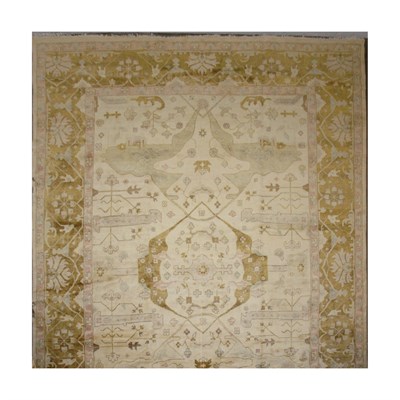 Lot 463 - Oushak Style Carpet India, contemporary The...