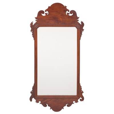 Lot 228 - Chippendale Mahogany Mirror Retailed by John...