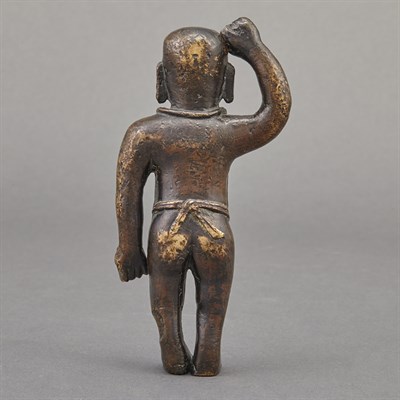 Lot 108 - Chinese Bronze Figure of the Child Buddha Ming...
