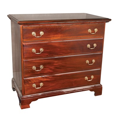 Lot 246 - Pair of George III Style Mahogany Stained...