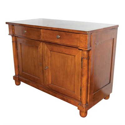Lot 424 - Empire Style Fruitwood Side Cabinet Height 35...