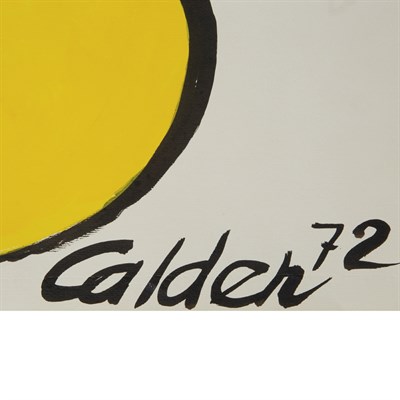Lot 3 - Alexander Calder American, 1898-1976 Untitled,...