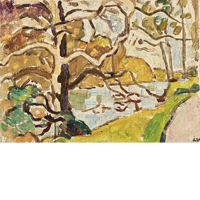 Lot 41 - Louis Valtat French, 1869-1952 Le Gros Arbre...