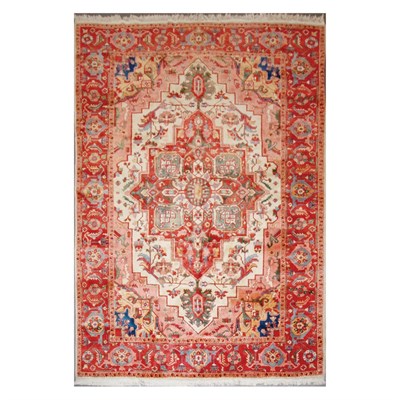 Lot 472 - Indo Heriz Carpet India, contemporary The...