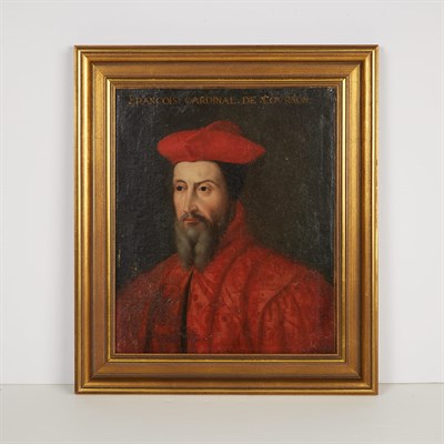 Lot 9 - French School 17th/18th Century Portrait of...