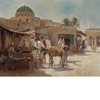 Lot 68 - Alexis Auguste Delahogue French, 1867-1953...
