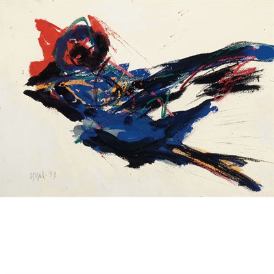 Lot 31 - Karel Appel Dutch, 1921-2006 Untitled, 1959...