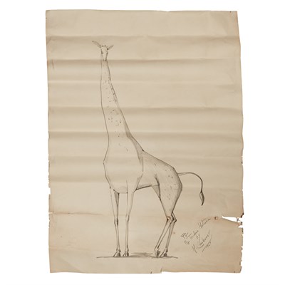 Lot 65 - Manuel Carbonell Cuban, b. 1918 (i) Giraffe,...