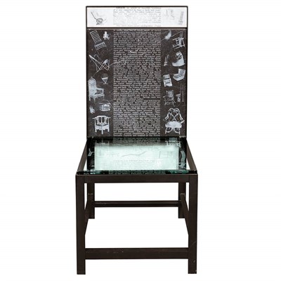 Lot 338 - Nick Agid American, 20th/21st Century Chair of...