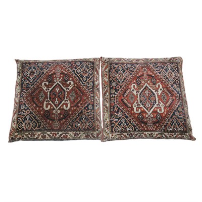 Lot 233 - Two Q'ashqa'i Pillows Southwest Persia, late...