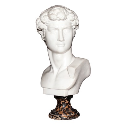 Lot 278 - Classical Style Marble Bust Height 21 inches;...
