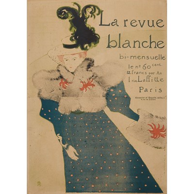 Lot 185 - Henri de Toulouse-Lautrec LA REVUE BLANCHE...