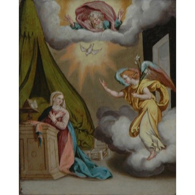 Lot 7 - Attributed to Niccolo Betti The Annunciation...