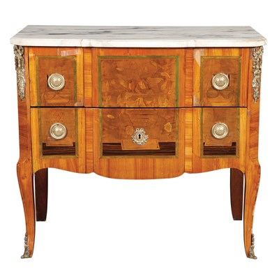 Lot 509 - Transitional Louis XV/XVI Style Gilt-Metal...