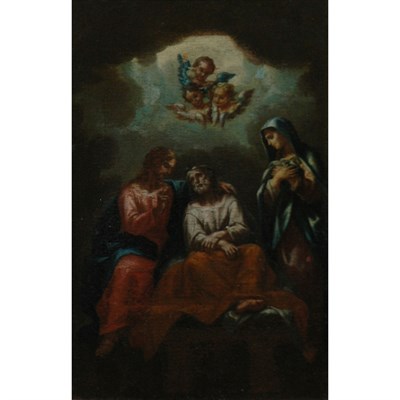 Lot 43 - Roman School 17th/18th Century The Death of...