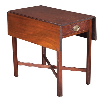 Lot 204 - Chippendale Mahogany Pembroke Table The...