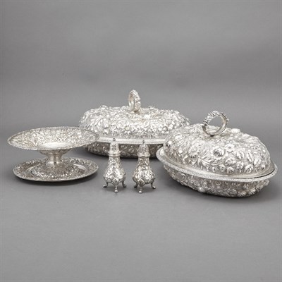 Lot 208 - Pair of Jacobi & Jenkins Sterling Silver...