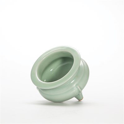 Lot 88 - Chinese Celadon Glazed Censer Song Dynasty The...