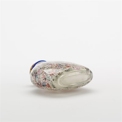 Lot 245 - Chinese Inside Painted Glass 'Boys' Snuff...