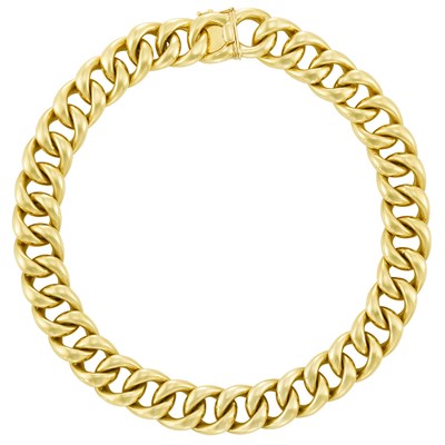 Lot 29 - Gold Link Necklace