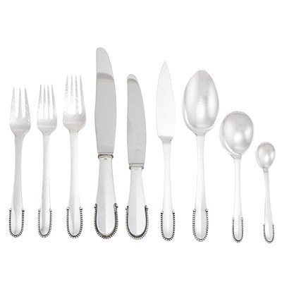Lot 257 - Georg Jensen Sterling Silver Flatware Service...