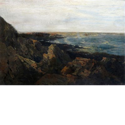 Lot 10 - Alexander Bower American, 1875-1952 Coastal...