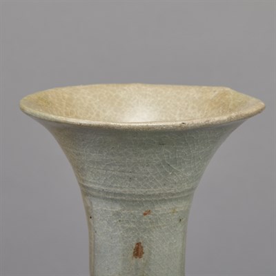 Lot 35 - Korean Inlaid Celadon Bottle Vase Koryo...
