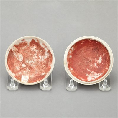 Lot 275 - Chinese White Glazed Porcelain Seal Paste Box...