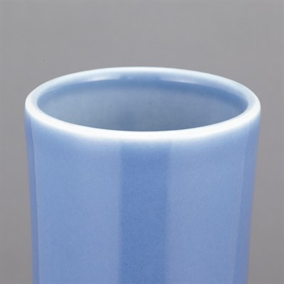 Lot 414 - Chinese Lavender Blue Glazed Porcelain Bottle...