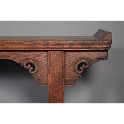 Lot 172 - Chinese Hardwood Altar Table Height 36 inches,...