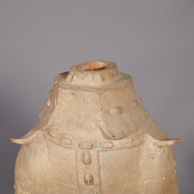 Lot 83 - Chinese Pottery Figure of a Mastiff Dog Han...