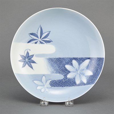 Lot 286 - Japanese Nabeshima Porcelain Dish Diameter 8...