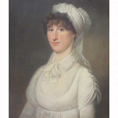 Lot 88 - English School Early 19th Century A Lady in a...