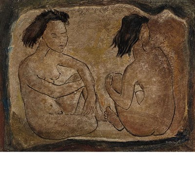 Lot 53 - Angel Botello Puerto Rican, 1913-1986 Untitled...