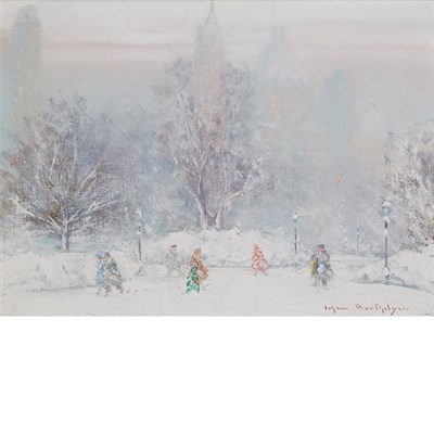 Lot 7 - Johann Berthelsen American, 1883-1972 Central...