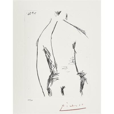 Lot 141 - Pablo Picasso (1881-1973) CHRONIQUE DES TEMPS...
