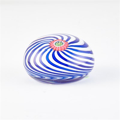 Lot 404 - French Swirl Glass Paperweight Attributed to...