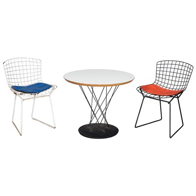 Lot 293 - Isamu Noguchi and Harry Bertoia Japanese...