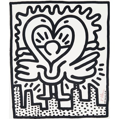 Lot 69 - Keith Haring KUTZTOWN CONNECTION Offset...