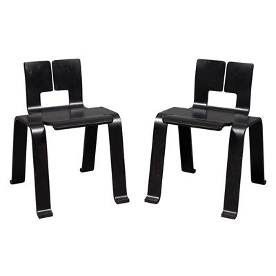 Lot 161 - Charlotte Perriand French, 1903-1999 Pair of...