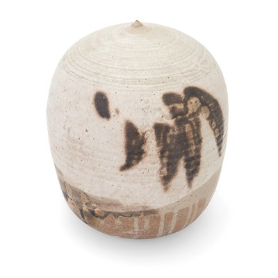 Lot 201 - Toshiko Takaezu Glazed Stoneware Vessel Signed...