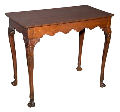 Lot 515 - Irish Mahogany Tea Table Mid 18th century and...