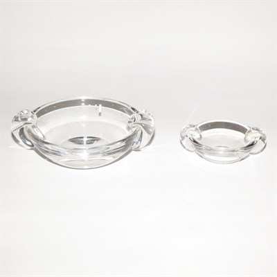 Lot 272 - Two Steuben Glass Bowls Diameter of larger 9...